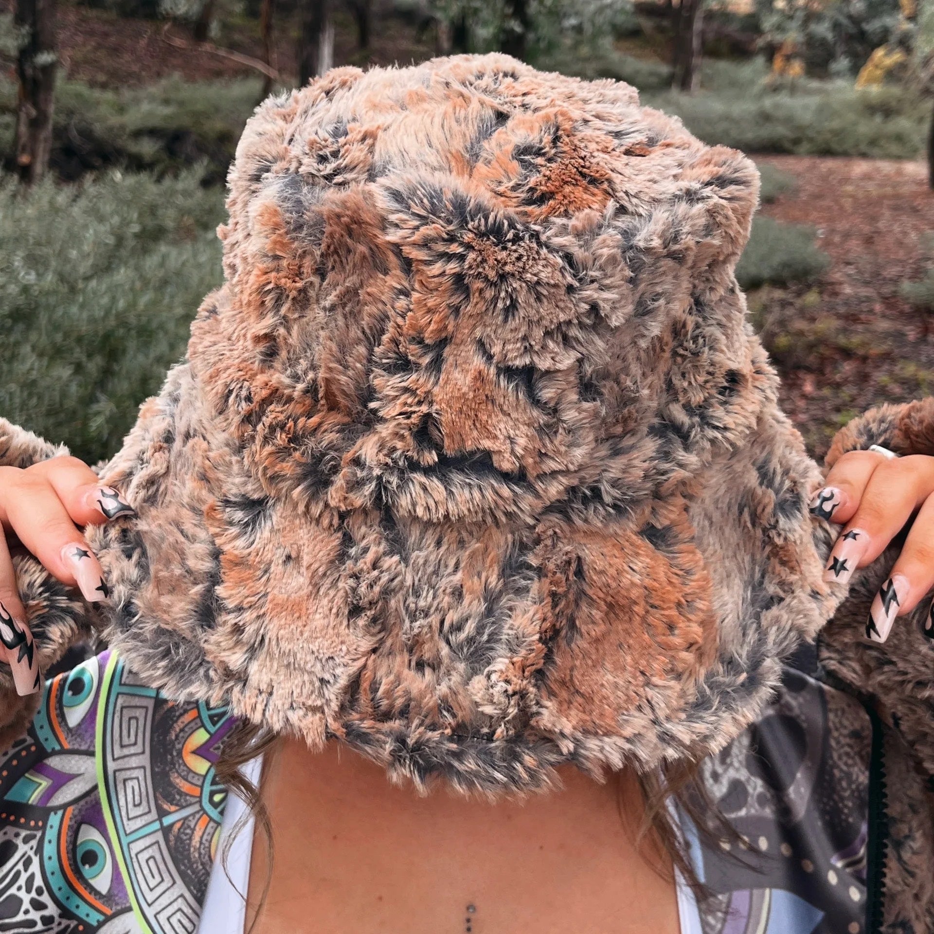 Wildcat Mandala Reversible Bucket Hat