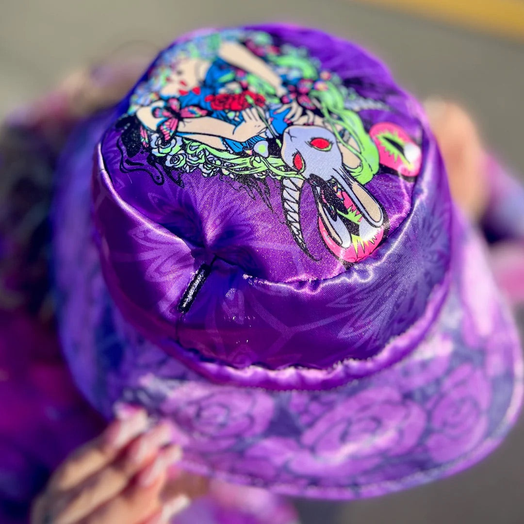 Down The Rabbit Hole Reversible Bucket Hat