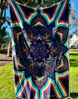 Wolf ╳ Kaleidodope Double Sided Blanket