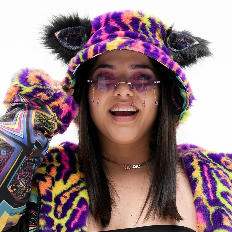 Kaleidodope Bucket Hat – Handmade In California – Liquid Dreams
