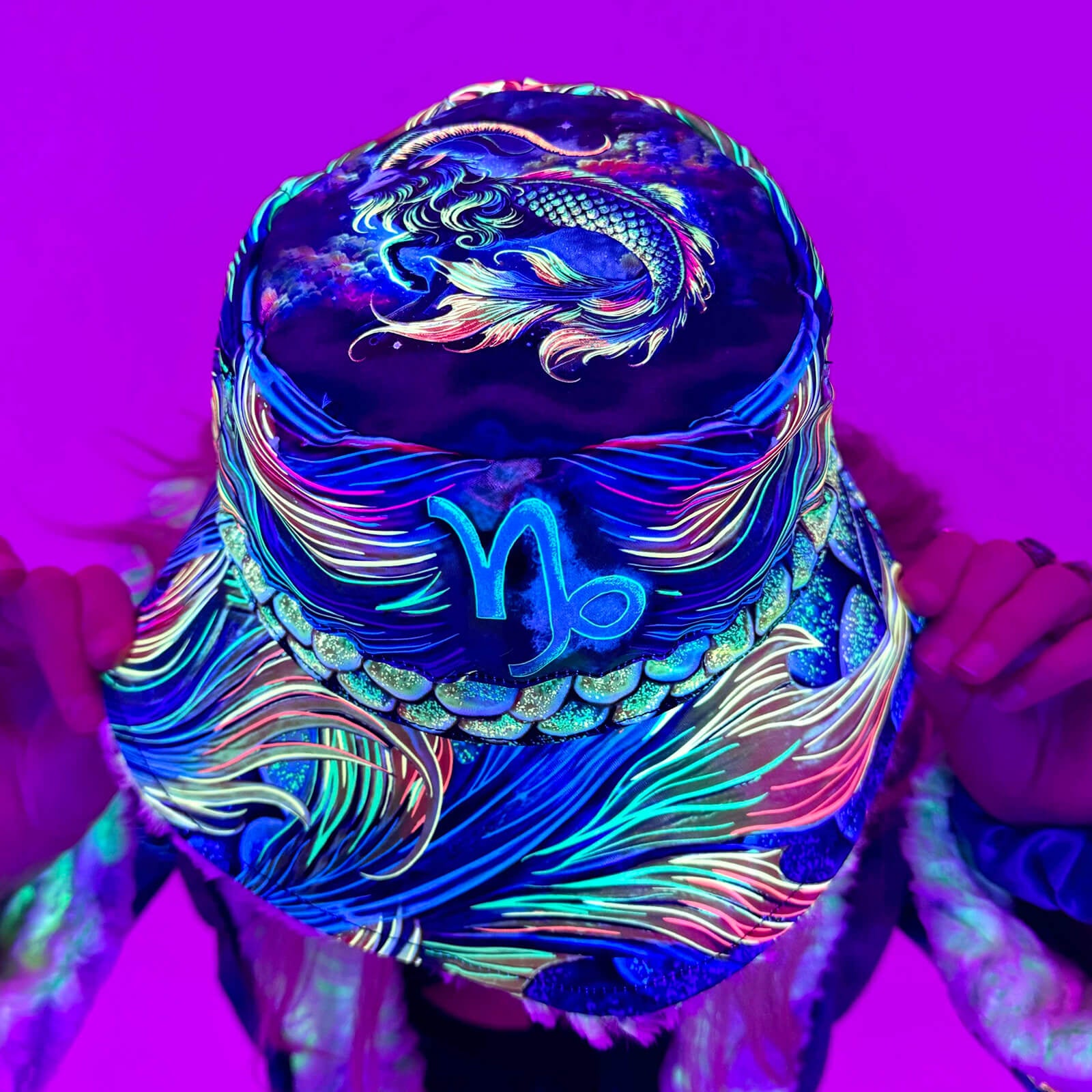 Zodiac Dreams ♑️ Capricorn Bucket Hat