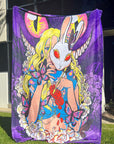 Cheshire Cat ╳ Alice Double Sided Blanket