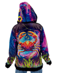 Zodiac Dreams ♋️ Cancer Reversible Faux Fur Jacket