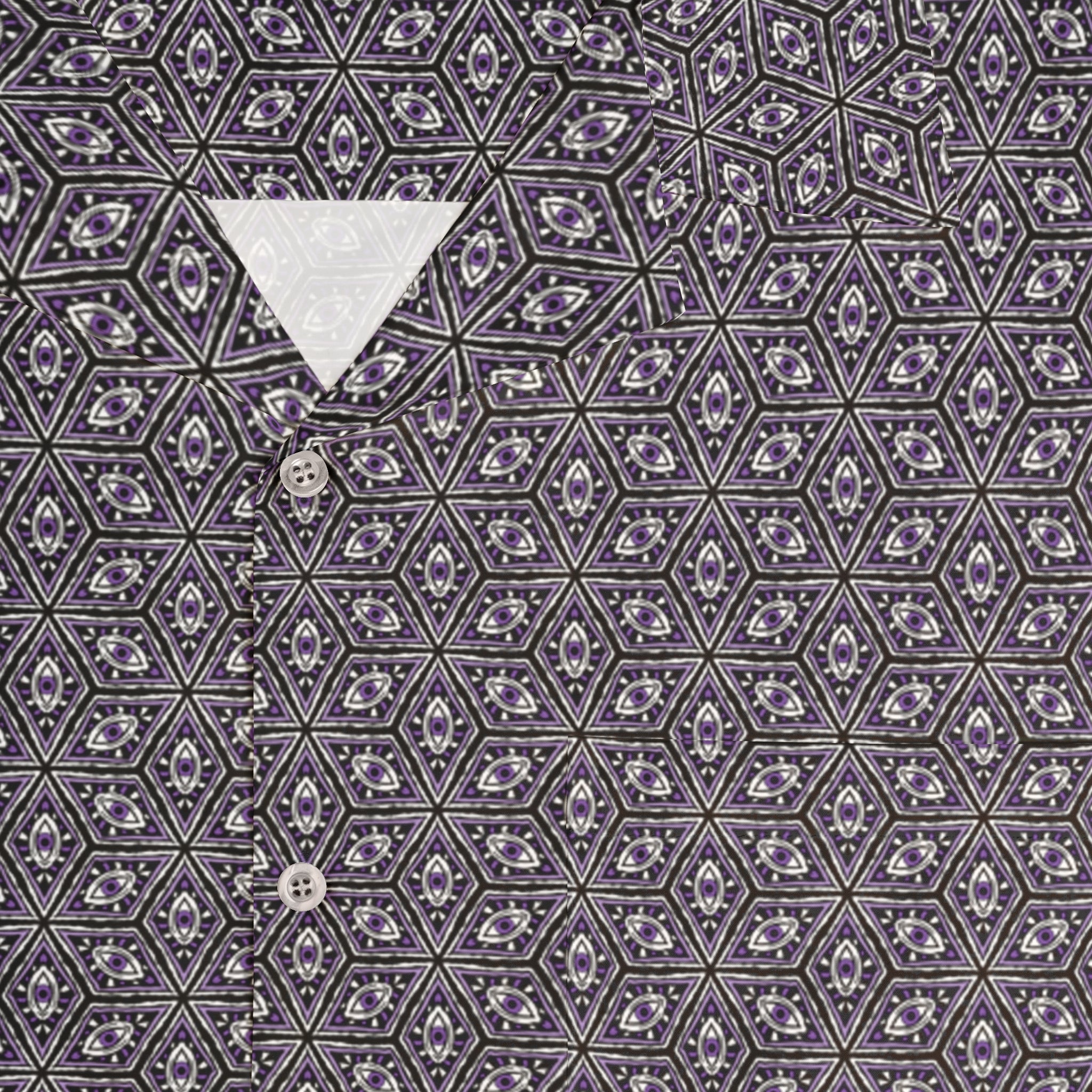 Eyes of Egypt Button Up