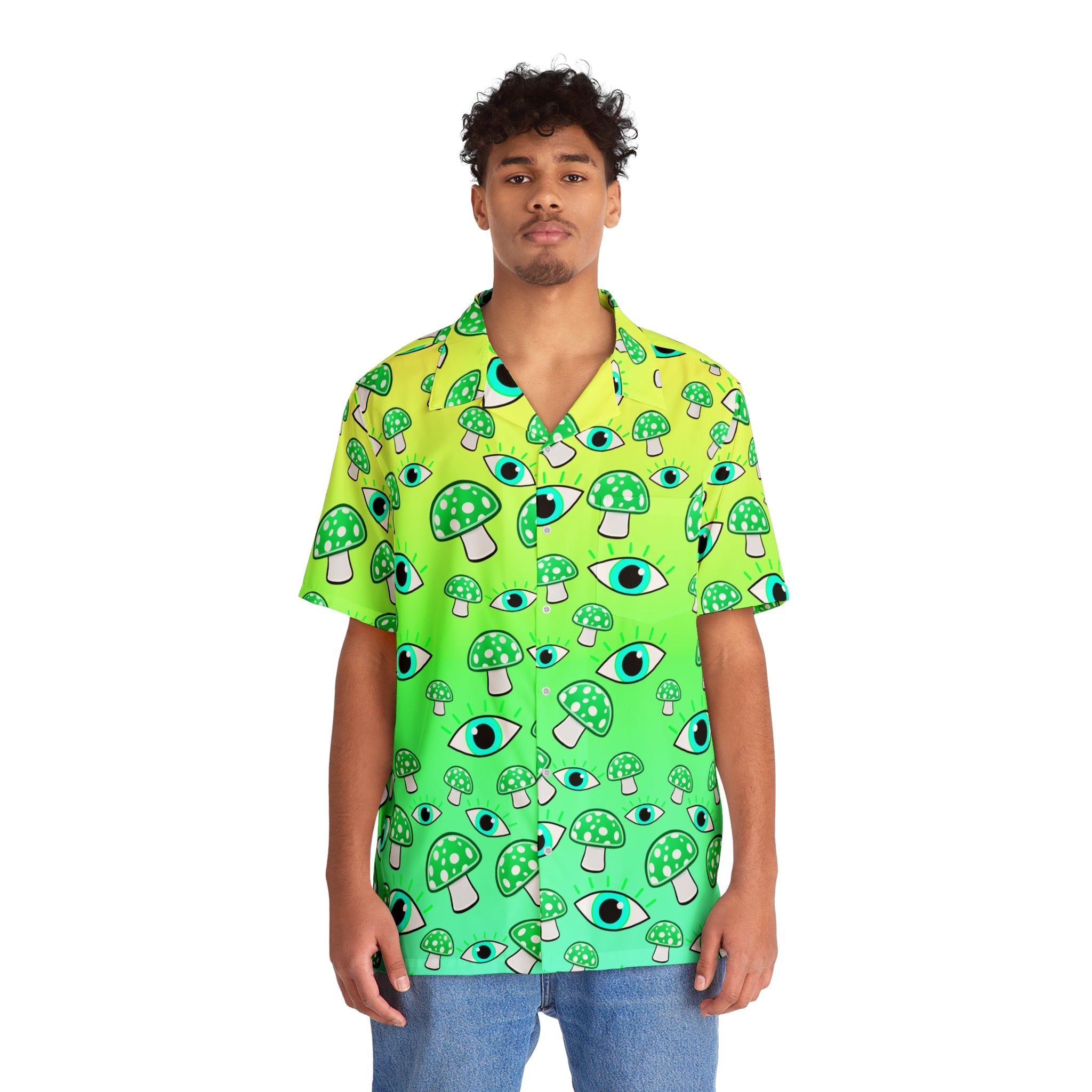 Double Vision Button Up