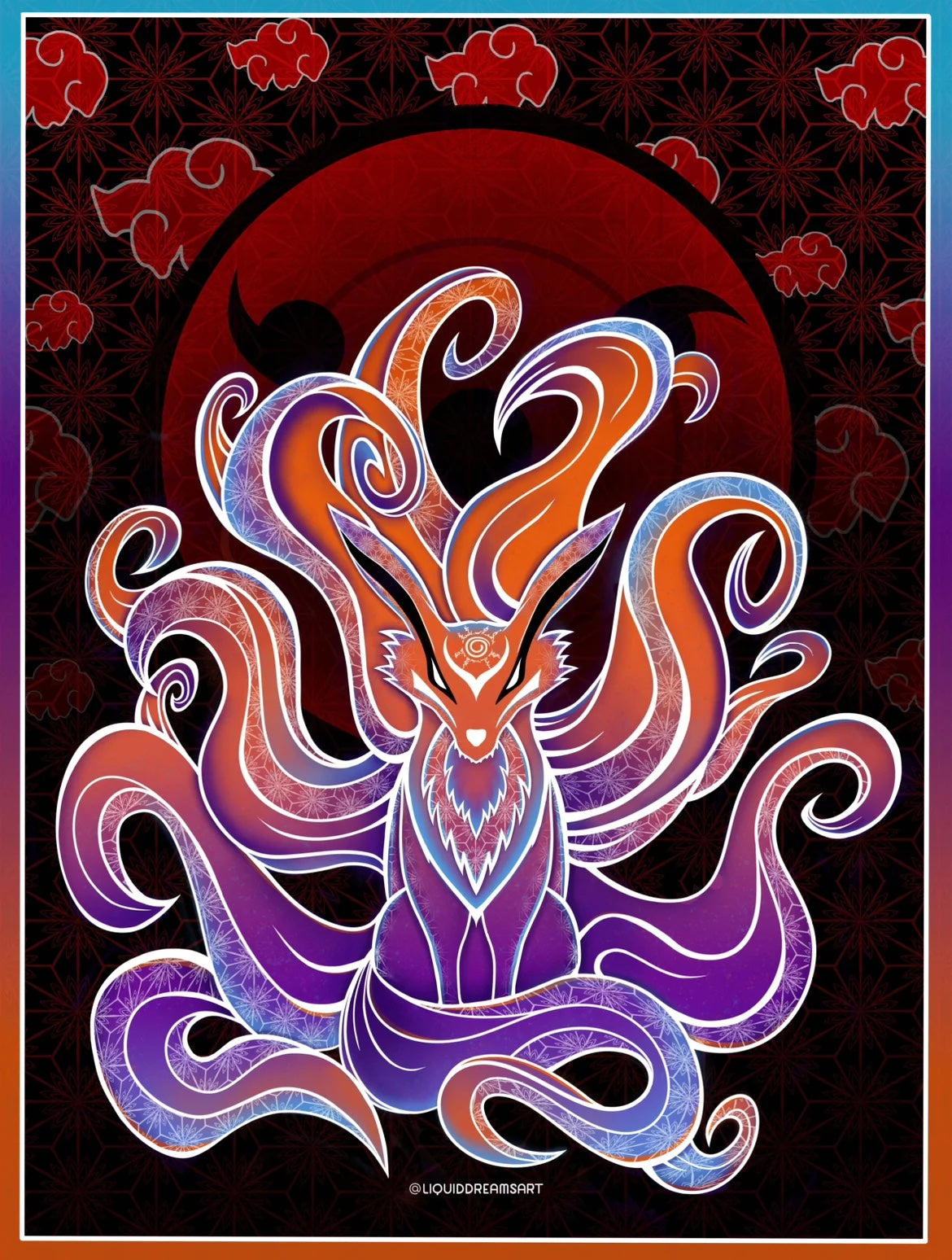 Nine Tails Tapestry