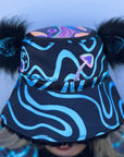 Cosmic Glow Shroom Bucket Hat