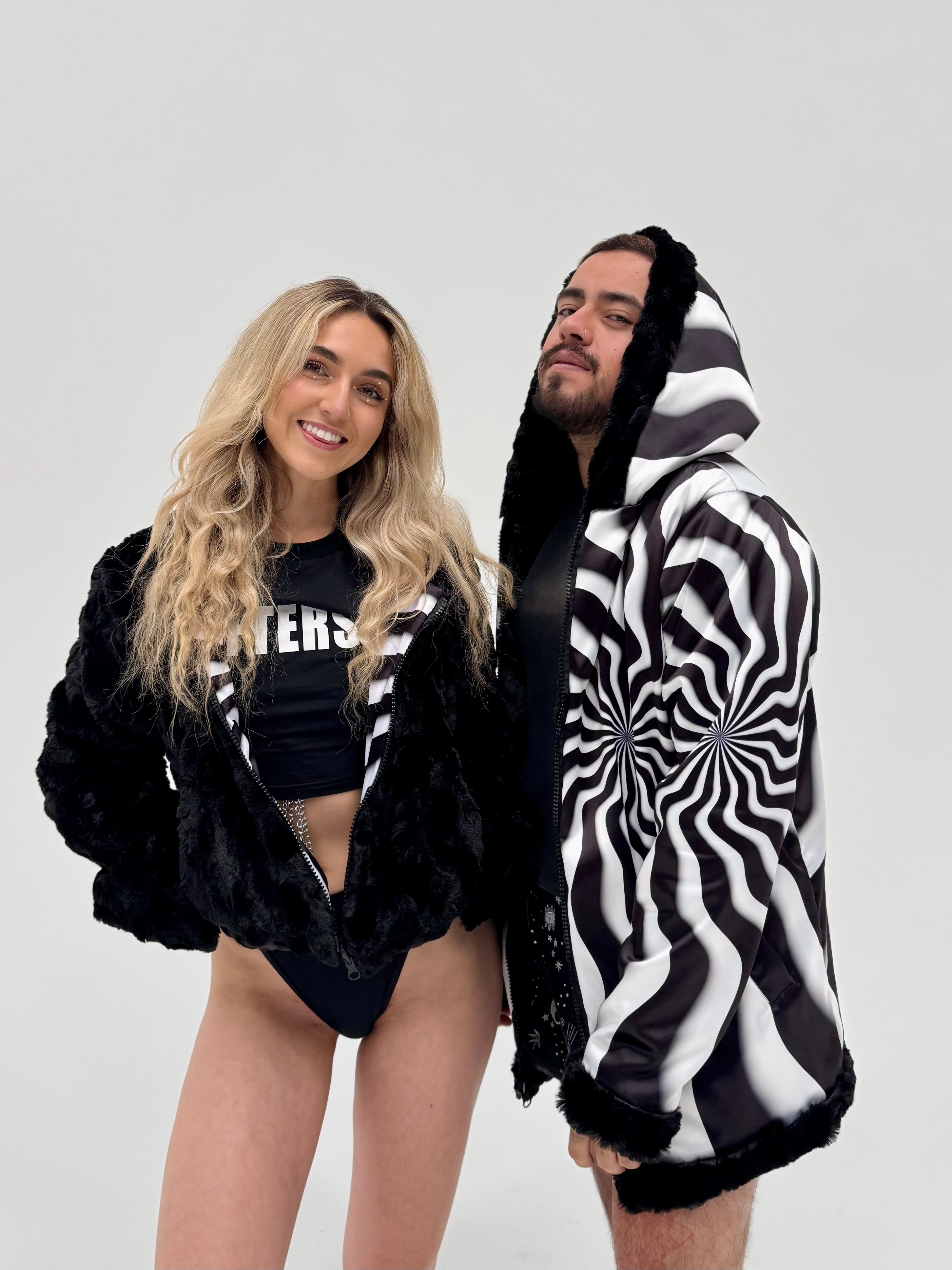 Altered State 🖤 Reversible Faux Fur Jacket