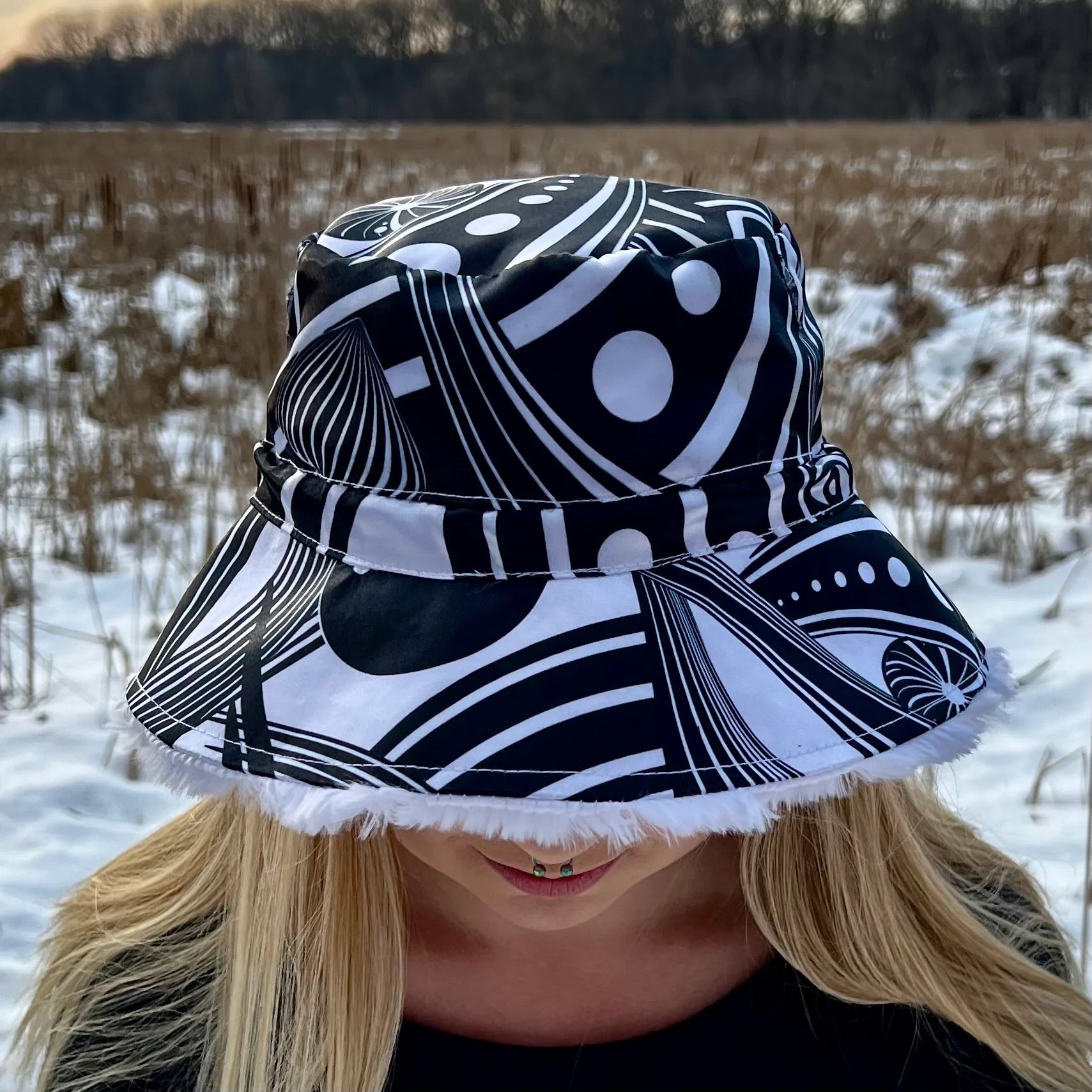 Swirl Shroom Bucket Hat