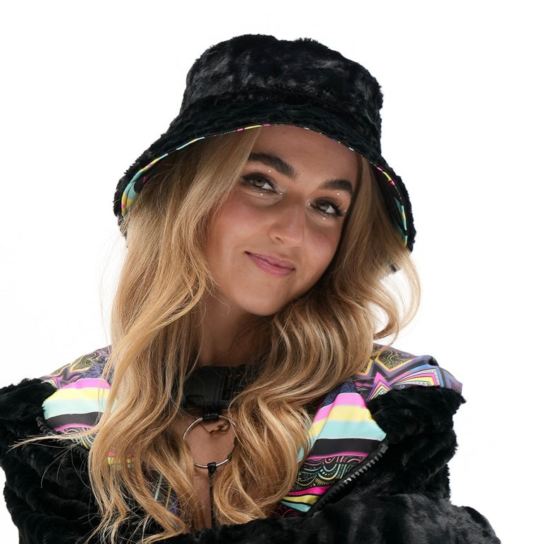 Kaleidodope Bucket Hat – Handmade In California – Liquid Dreams