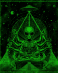 Alien Aura Tapestry