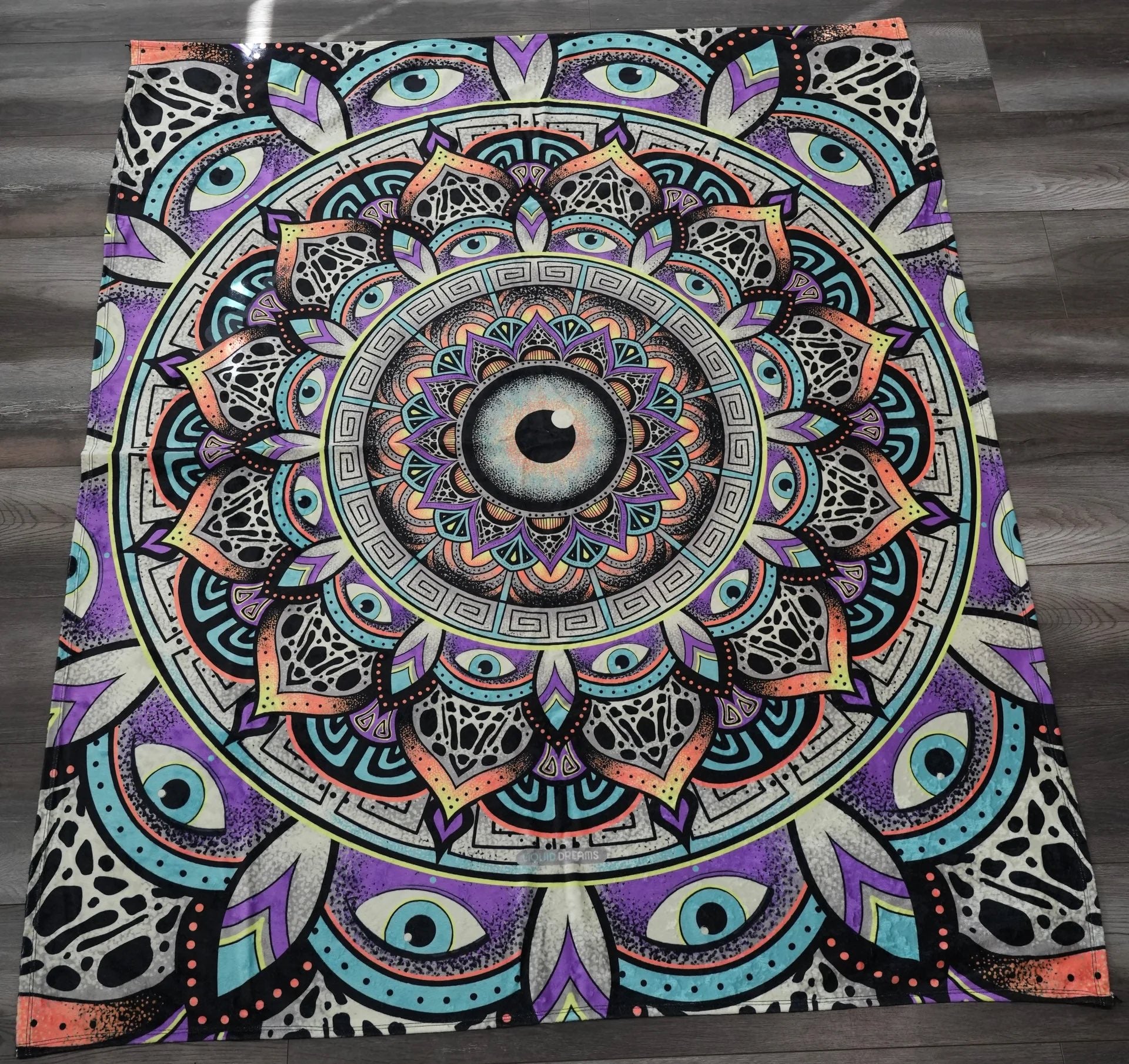 Wildcat Mandala Tapestry