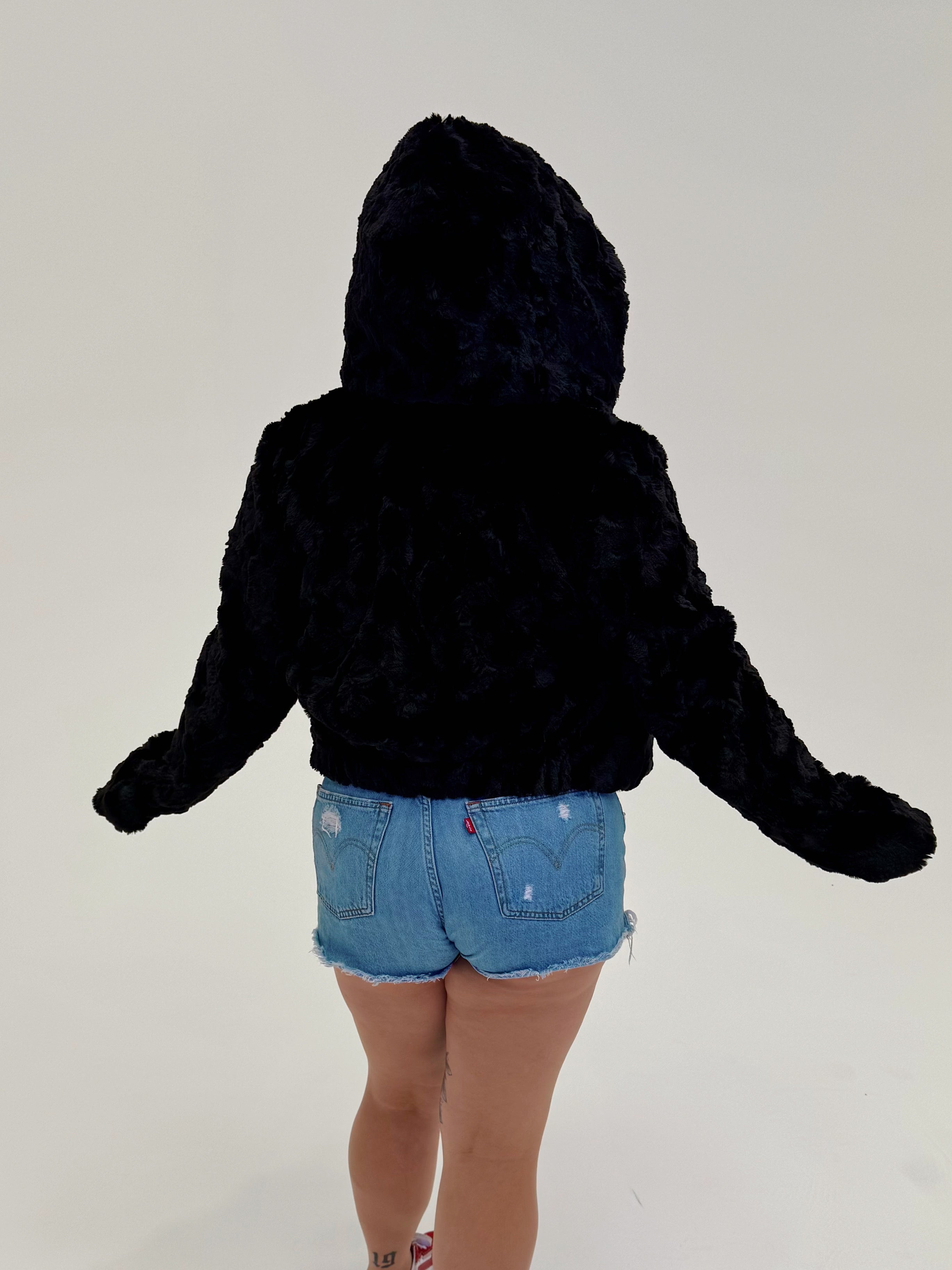 Zodiac Dreams ♉️ Taurus Reversible Faux Fur Jacket
