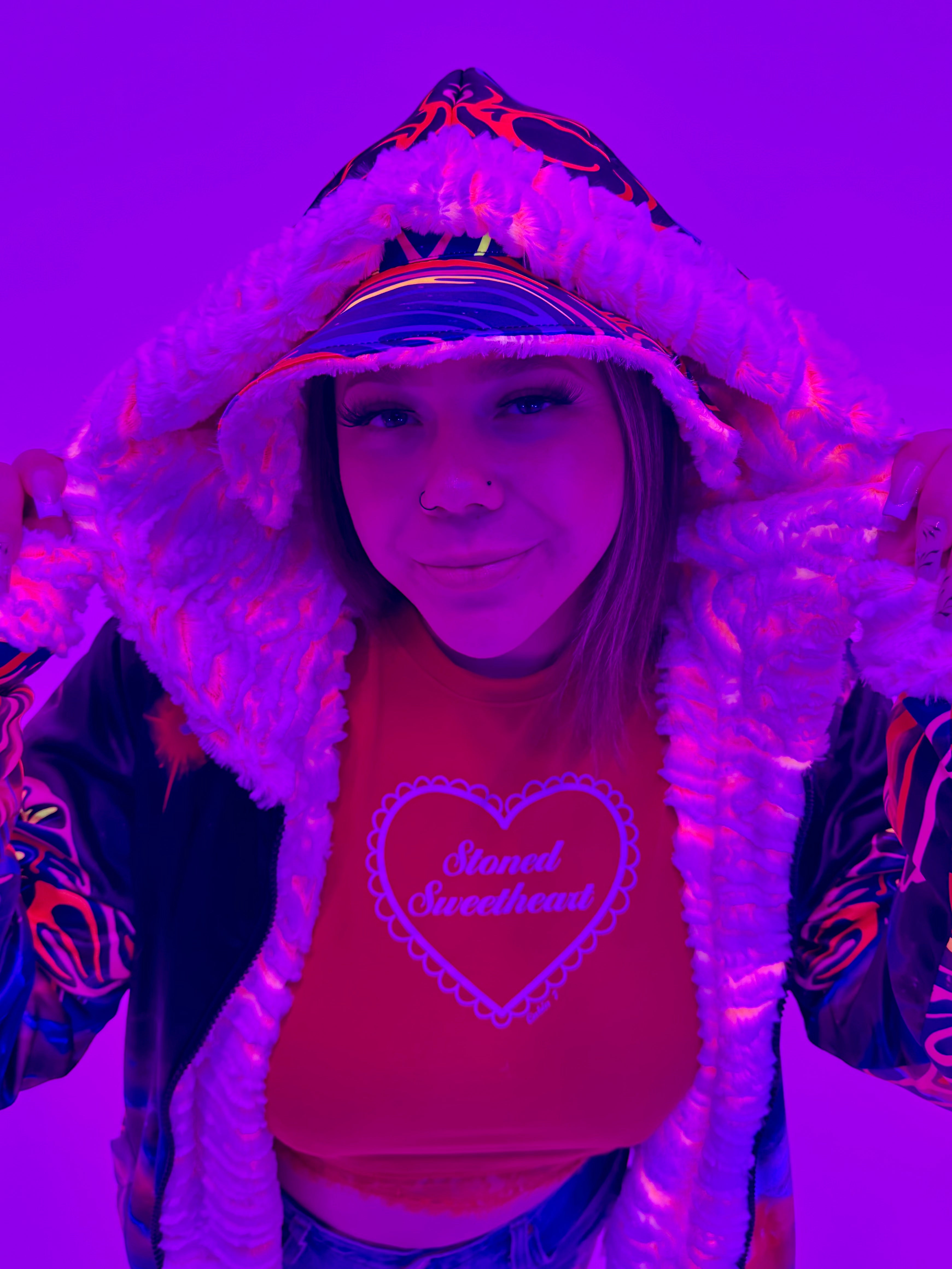 Zodiac Dreams ♉️ Taurus Reversible Faux Fur Jacket