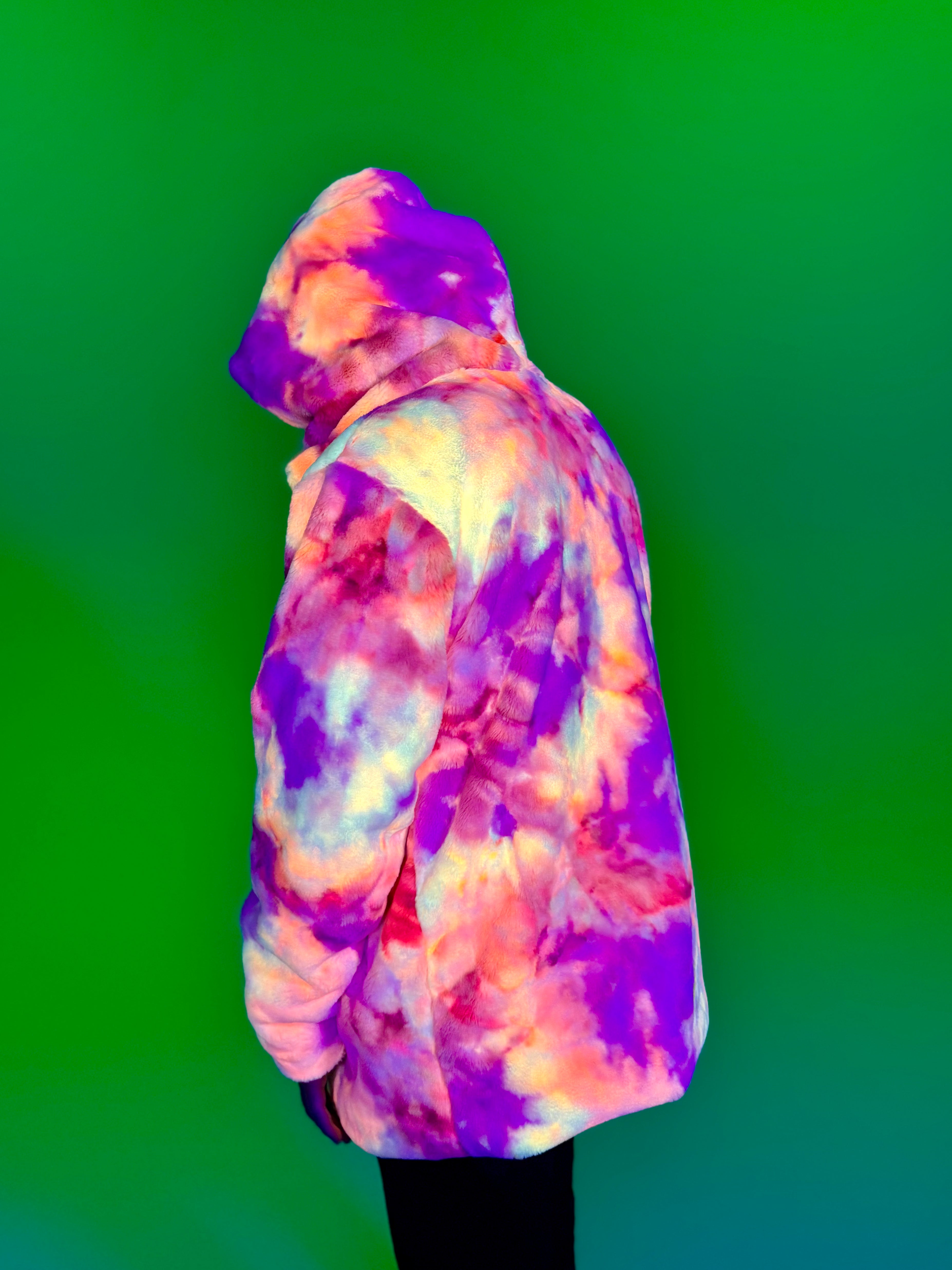 Zodiac Dreams ♈️ Aries Reversible Faux Fur Jacket