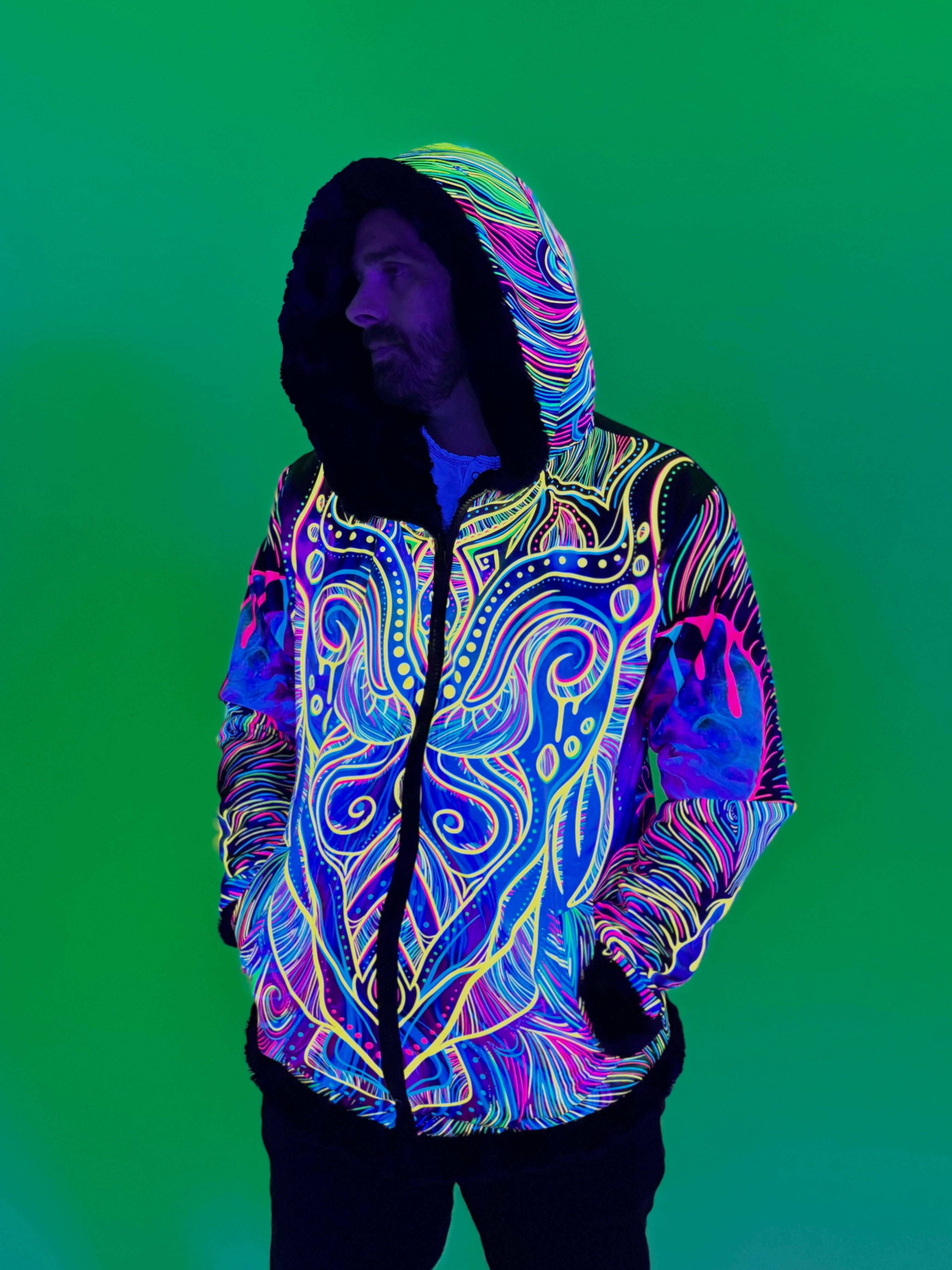 Zodiac Dreams ♈️ Aries Reversible Faux Fur Jacket