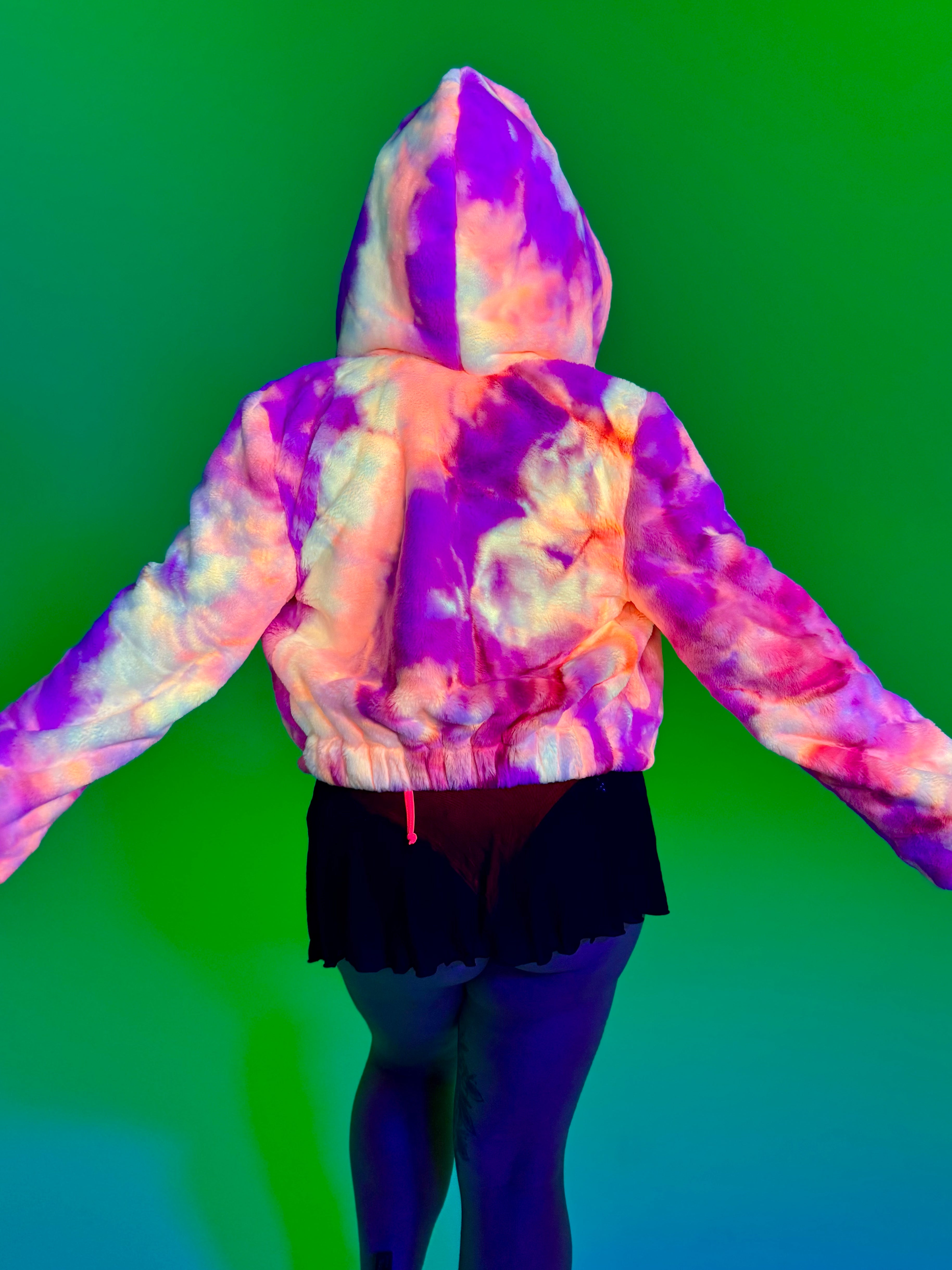 Zodiac Dreams ♈️ Aries Reversible Faux Fur Jacket