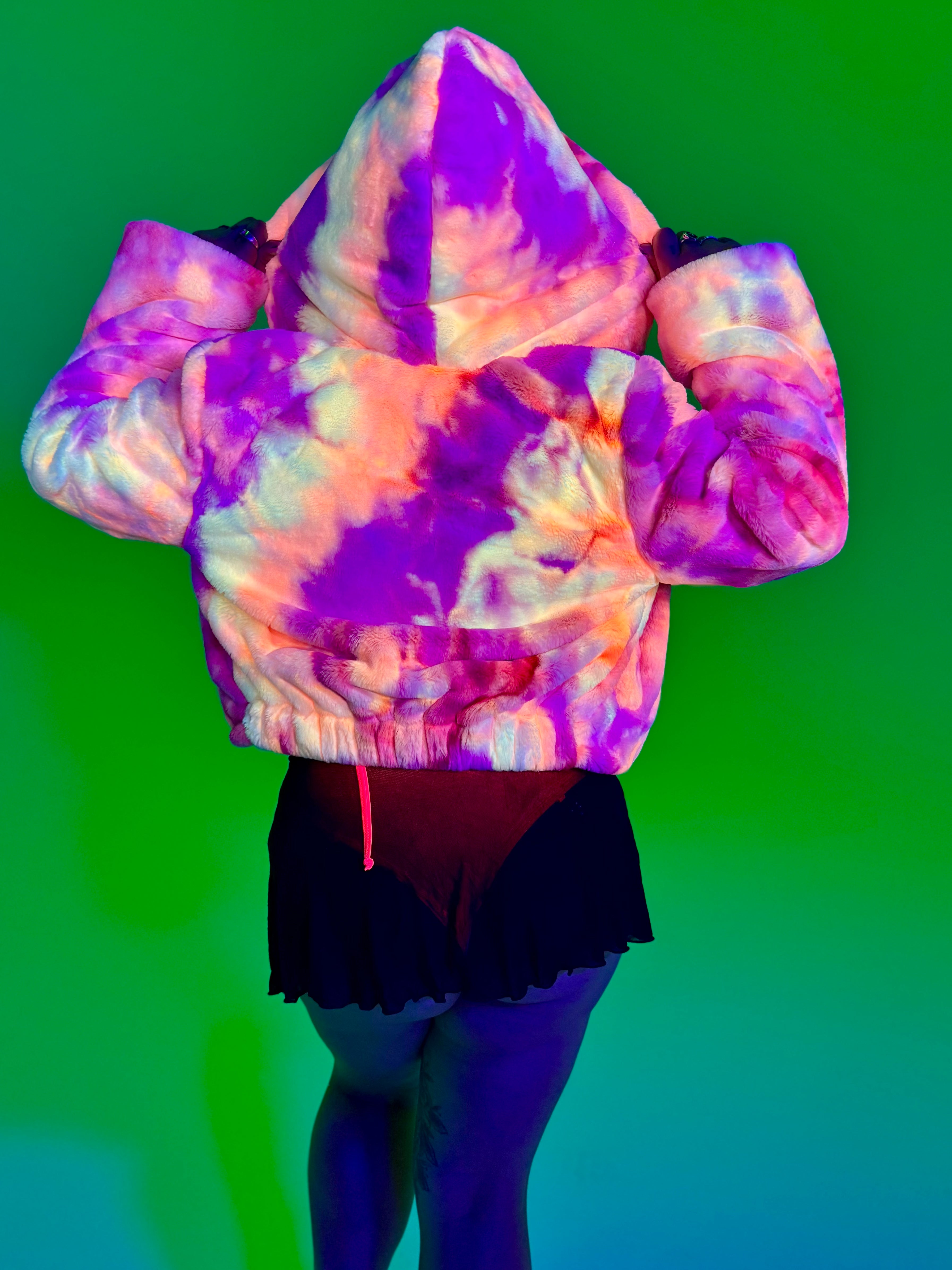 Zodiac Dreams ♈️ Aries Reversible Faux Fur Jacket