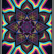 Kaleidodope Mandala Tapestry