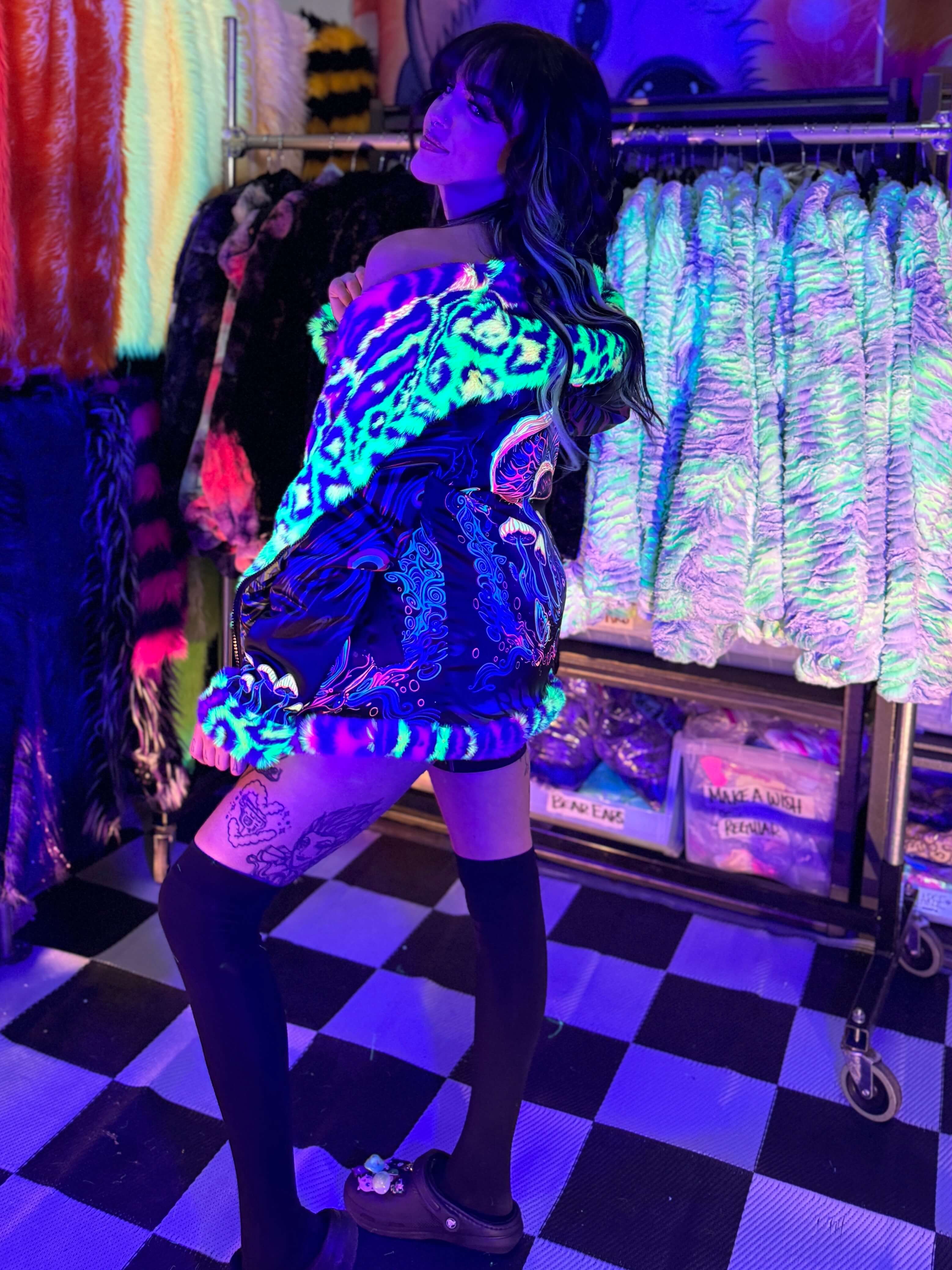 Great Shroom Jacket – Festival & Rave Apparel – Liquid Dreams Great Shroom Jacket – Festival & Rave Apparel – Liquid Dreams