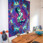 Extraterrestrial Mycologist Tapestry
