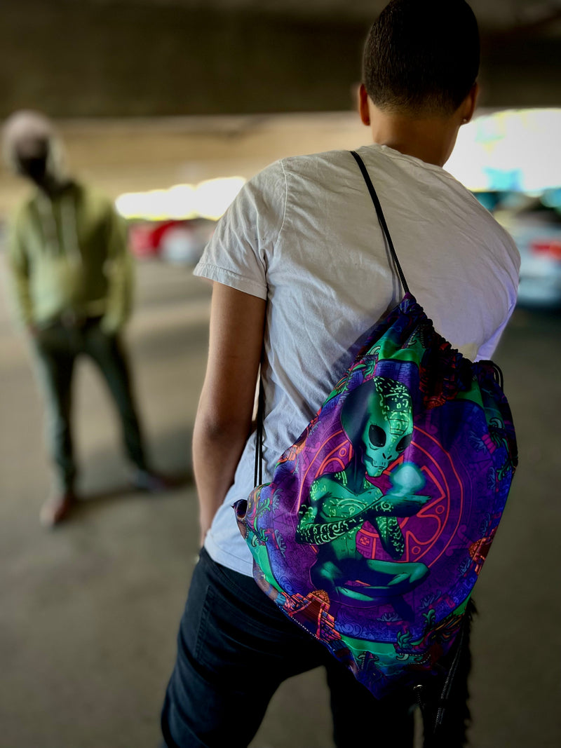 ET and Alice Doublesided UV Backpack