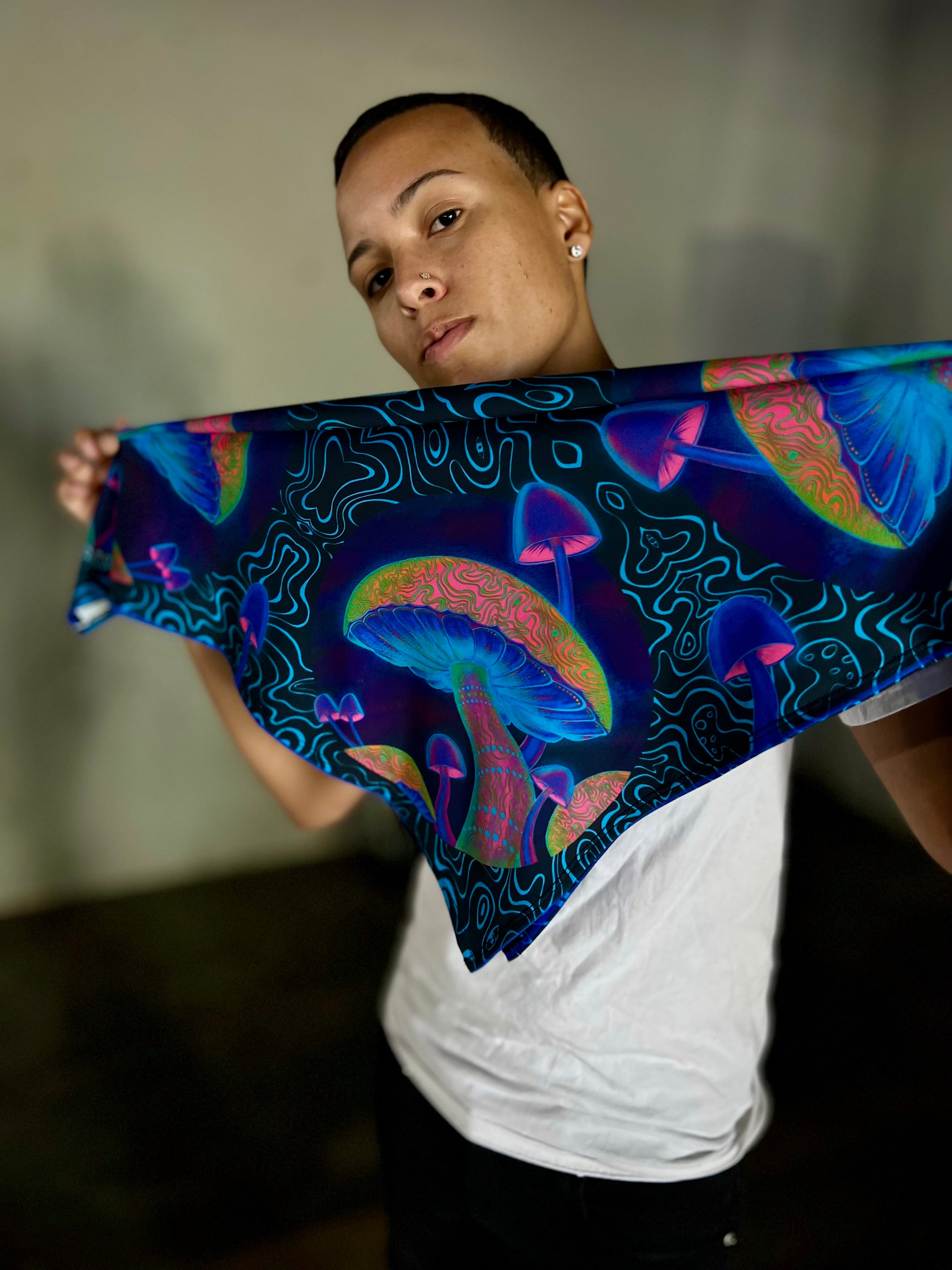 Glow Shroom Bandana