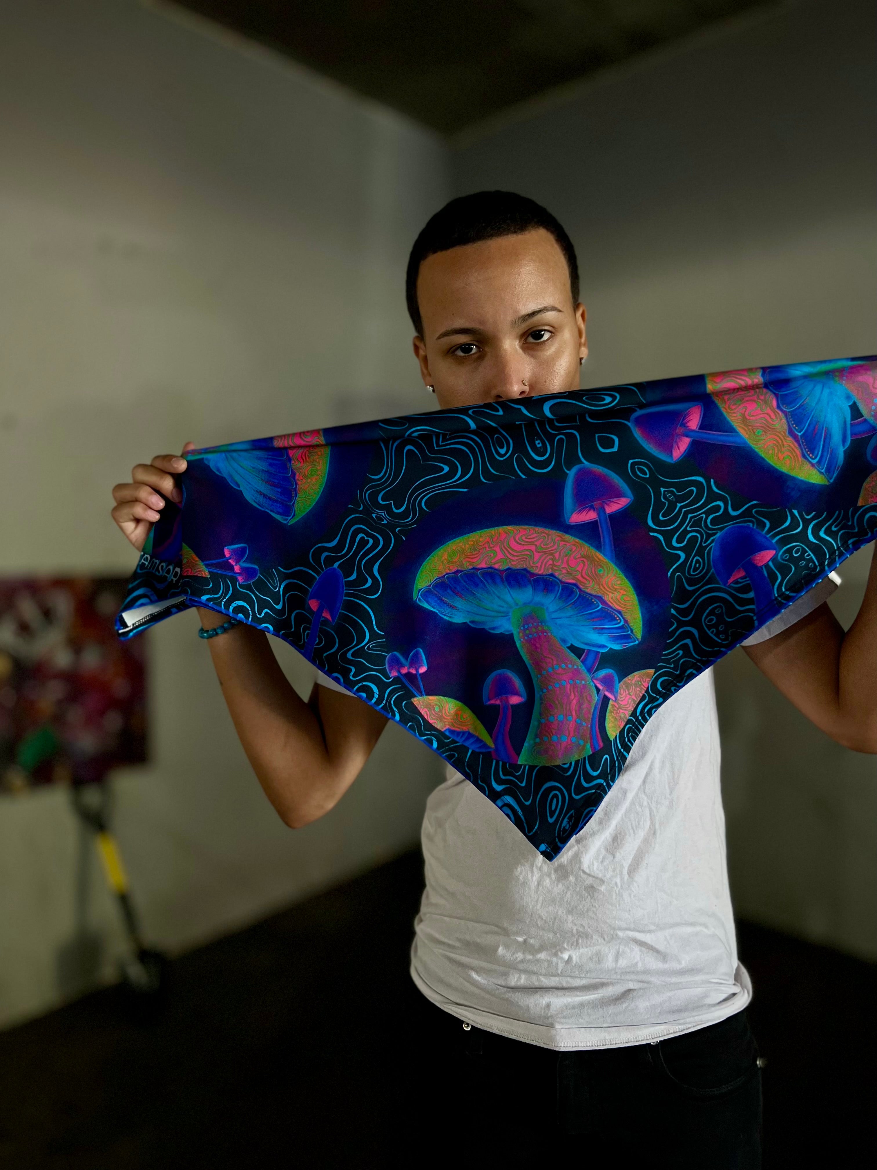 Glow Shroom Bandana