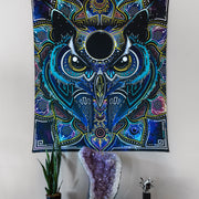 Moon Owl Tapestry