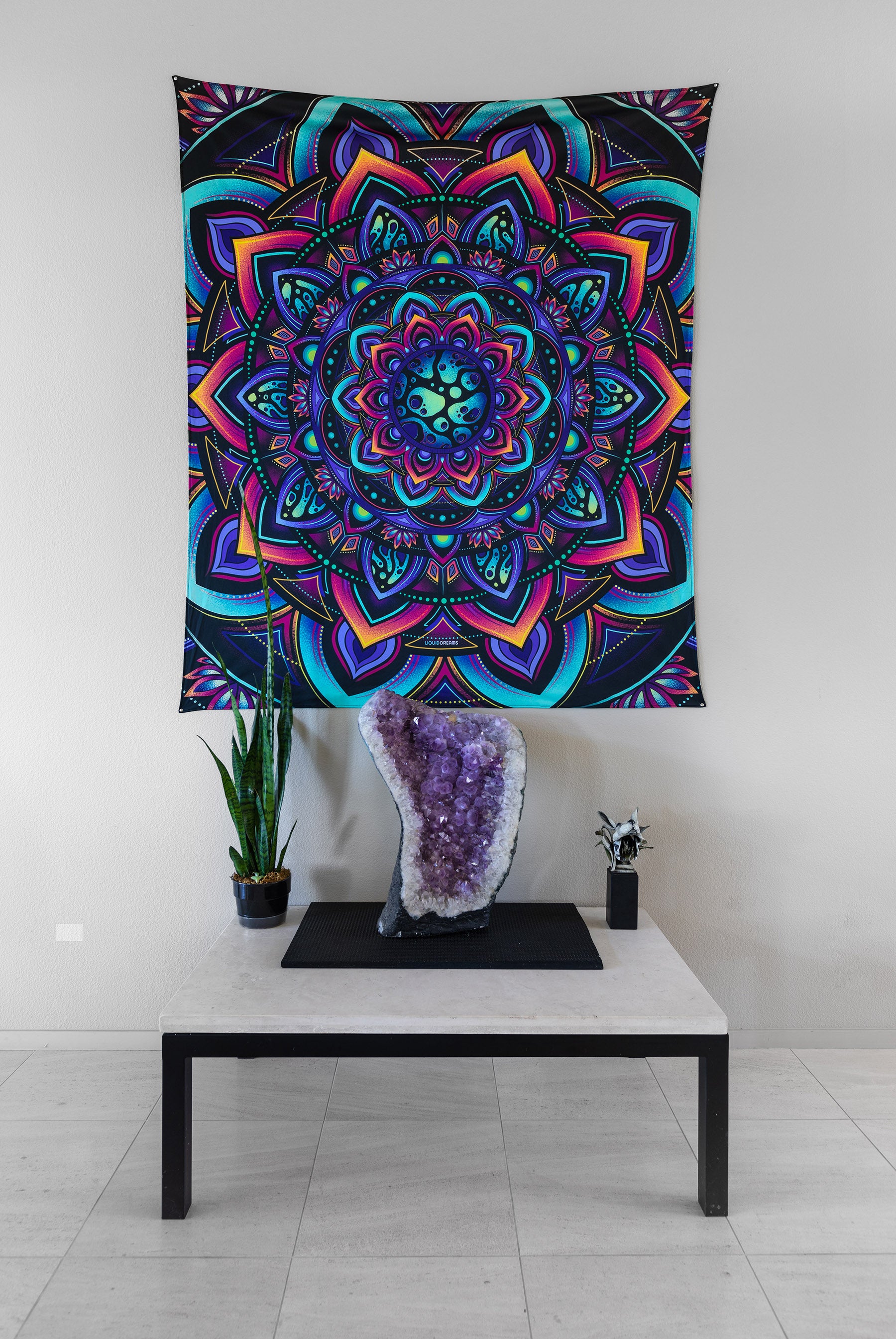 Twilight Mandala Tapestry